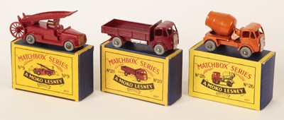 Lot 78 - Matchbox Regular Wheels Group of 1950's Issue Commercial Vehicles.