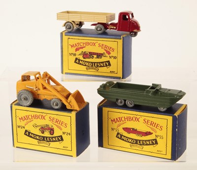 Lot 79 - Matchbox Regular Wheels Group of 1950's Issue Models.