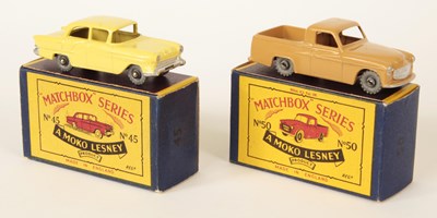 Lot 87 - Matchbox Regular Wheels Pair of 1950's Issue Models.