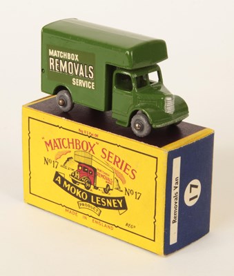 Lot 90 - Matchbox Regular Wheels 17b Bedford Removals Van - Stannard Code 9