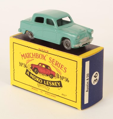 Lot 94 - Matchbox Regular Wheels 36a Austin A50 Cambridge - Stannard Code 5