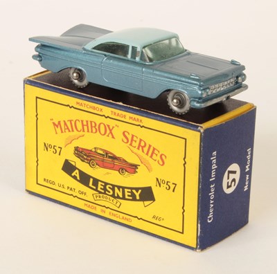 Lot 95 - Matchbox Regular Wheels 57b Chevrolet Impala - Stannard Code 5