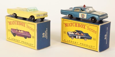 Lot 101 - Matchbox Regular Wheels Pair of American Cars.