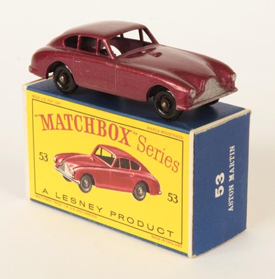 Lot 105 - Matchbox Regular Wheels 53a Aston Martin DB2/4 - Stannard Code 5