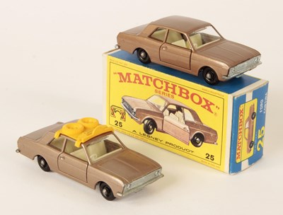 Lot 142 - Matchbox Regular Wheels 2 x 25d Ford Cortina GT.