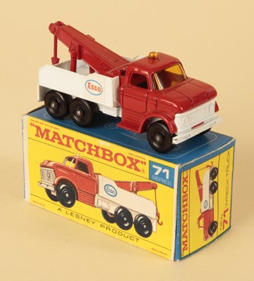 Lot 150 - Matchbox Regular Wheels 71c Ford Heavy Wreck Truck RARE AMBER WINDOWS.