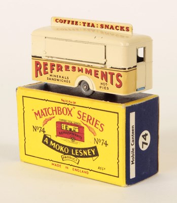 Lot 157 - Matchbox Regular Wheels 74a Mobile Refreshments Canteen.