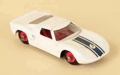 Lot 167 - Matchbox Regular Wheels 41c Ford GT40 RARE RED PLASTIC HUBS.