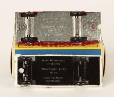 Lot 170 - Matchbox Regular Wheels Pair of American Emergency Service Vehicles IN SCARCE TYPE E3 BOXES.