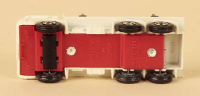 Lot 197 - Matchbox Superfast 58a DAF Girder Truck - RARE OFF WHITE BODY.