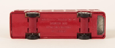 Lot 199 - Matchbox Superfast 74a Daimler Fleetline Bus RARE PROMOTIONAL ISSUE "BEEFEATER GIN"