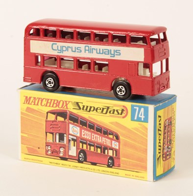 Lot 205 - Matchbox Superfast 74a Daimler Fleetline Bus RARE PROMOTIONAL ISSUE "CYPRUS AIRWAYS"