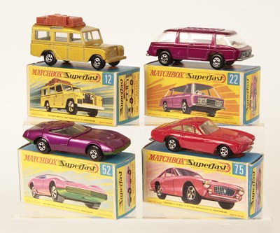 Lot 211 - Matchbox Superfast Group of Harder to Find early 1970's Issue Models