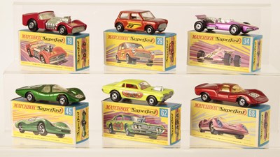 Lot 217 - Matchbox Superfast Group of Early 1970's Issue Racing Cars & Dragsters