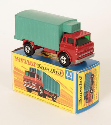 Lot 247 - Matchbox Superfast 44a GMC Refrigerator Truck RARE TRANSITIONAL ISSUE.