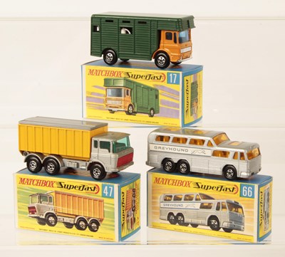 Lot 268 - Matchbox Superfast Group of Early 1970's Issue Commercial Vehicles