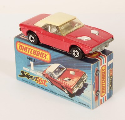 Lot 273 - Matchbox Superfast 1c Dodge Challenger - RARE DOT-DASH WHEELS