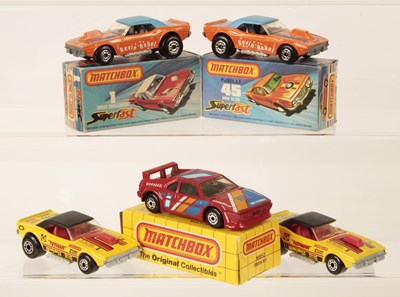 Lot 275 - Matchbox Superfast Group of Lesney England, Macau & China Cars