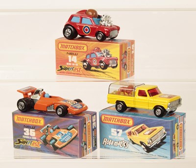 Lot 277 - Matchbox Superfast Group of Mid 1970's Issue Cars & Pick-Up Trucks