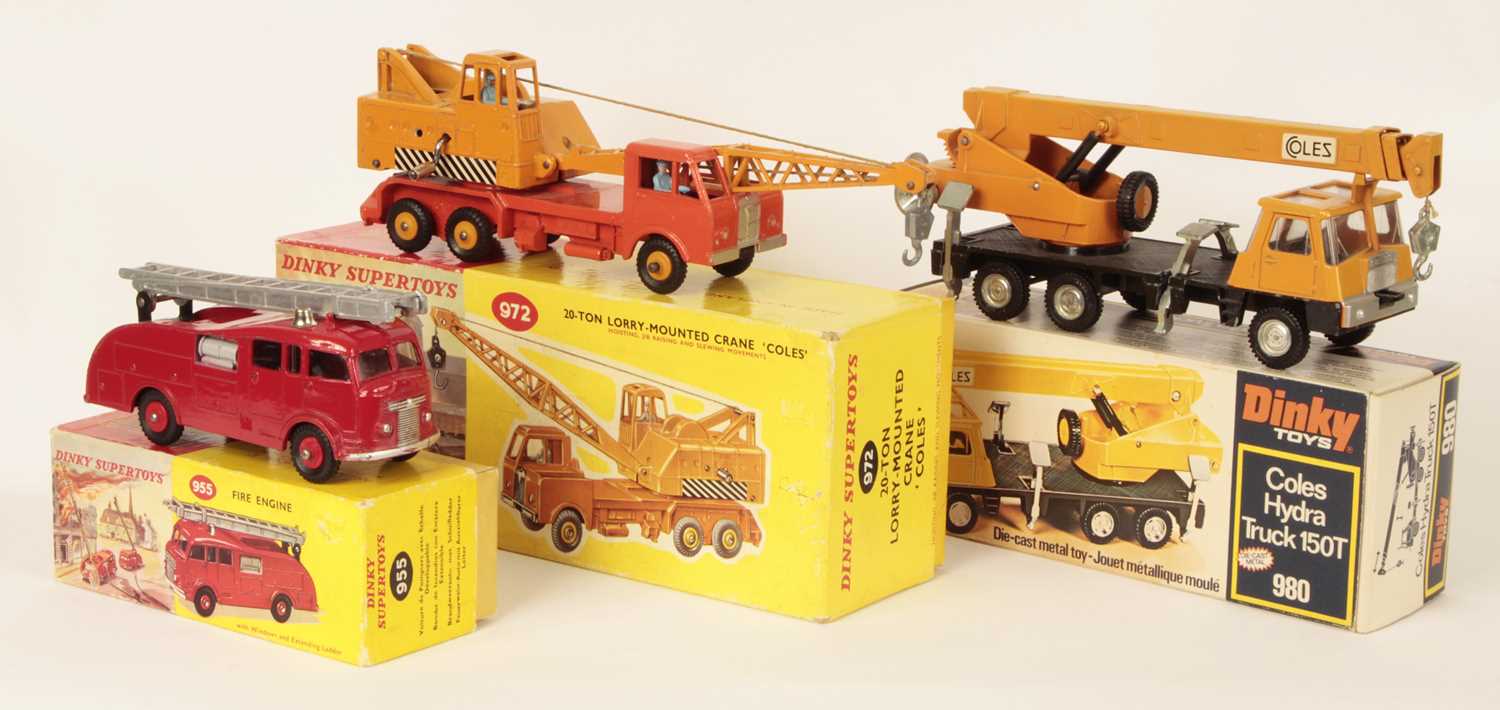 Lot 677 - Dinky Toys Group of 3 x 1960's & 1970's Issue Commercial Vehicles Boxed