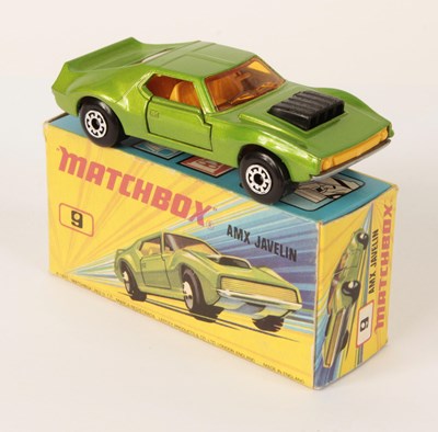 Lot 284 - Matchbox Superfast 9b AMX Javelin - RARE SILVER PAINTED BASE