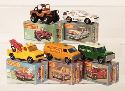 Lot 287 - Matchbox Superfast Group of Late 1970's - Early 1980's Issue Models