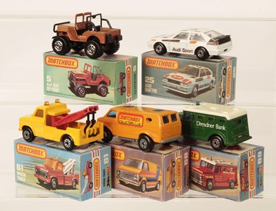 Lot 287 - Matchbox Superfast Group of Late 1970's - Early 1980's Issue Models