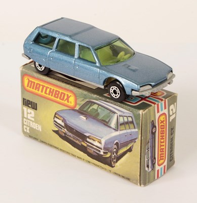 Lot 288 - Matchbox Superfast 12d Citroen CX Estate RARE TURQUOISE GREEN WINDOWS