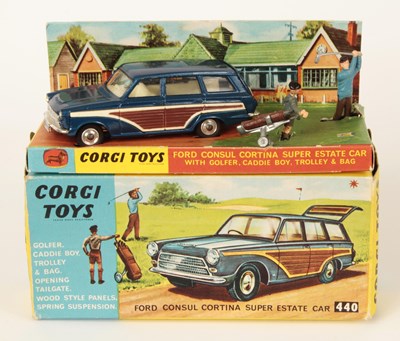 Lot 685 - Corgi 440 Ford Consul Cortina Super Estate Car Boxed
