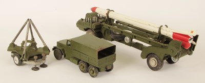 Lot 687 - Corgi Major Toys Gift Set GS9 Corporal Missile Erector Vehicle + Launcher +International 6x6 Truck