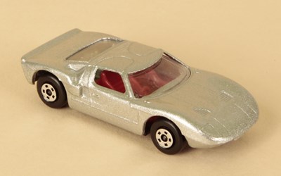 Lot 313 - Matchbox Superfast 41a Ford GT40 FACTORY COLOUR TRIAL MODEL PEARL SILVER BODY