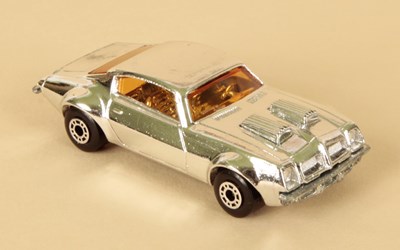 Lot 303 - Matchbox Superfast 4c Pontiac Firebird FACTORY CHROME PLATED COLOUR TRIAL