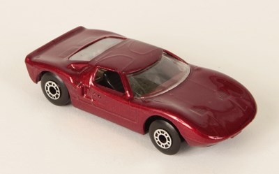 Lot 345 - Matchbox Superfast 41a Ford GT40 MADE IN BULGARIA MODEL - METALLIC CANDY APPLE RED