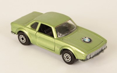 Lot 349 - Matchbox Superfast 45b BMW 3.0 CSi MADE IN BULGARIA MODEL - METALLIC LIGHT GREEN BODY