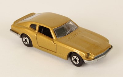 Lot 354 - Matchbox Superfast 67c Datsun 260Z MADE IN BULGARIA MODEL - METALLIC GOLD BODY