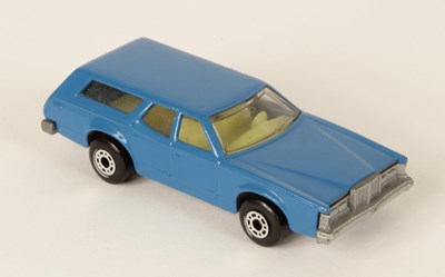 Lot 356 - Matchbox Superfast 73c Cougar Villager Station Wagon MADE IN BULGARIA MODEL - BLUE BODY