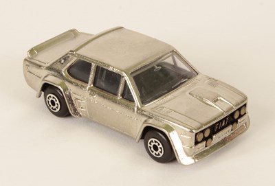 Lot 357 - Matchbox Superfast 74e Fiat Abarth MADE IN BULGARIA MODEL - CHROME PLATED BODY