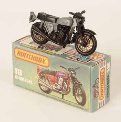 Lot 364 - Matchbox Superfast 18b Hondarora Honda CB750 Motorcycle FACTORY PRE-PRODUCTION TRIAL MODEL