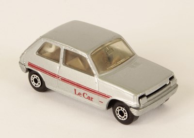 Lot 368 - Matchbox Superfast 21c Renault 5 TL FACTORY TAMPO PRINT TRIAL MODEL - BLUE TAILGATE