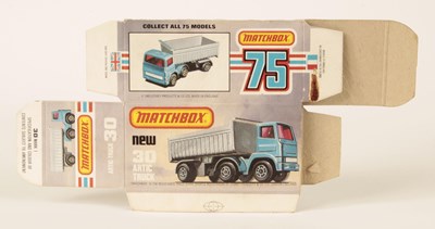 Lot 379 - Matchbox Superfast Bowater's Printers Proof Empty "New" Type L Box For 30d Leyland Articulated Truck