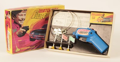 Lot 392 - Matchbox Superfast PD-1 Power Driver Remote Control Set with 54b Ford Capri