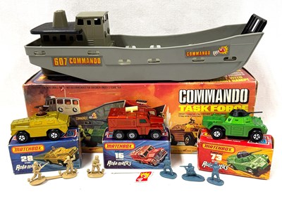 Lot 394 - Matchbox Superfast G-9 Commando Task Force Gift Set