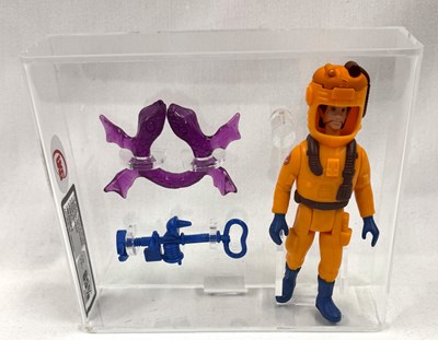 Lot 202 - Kenner vintage Real Ghostbusters Super Fright Features Peter Venkman figure UKG graded 85%