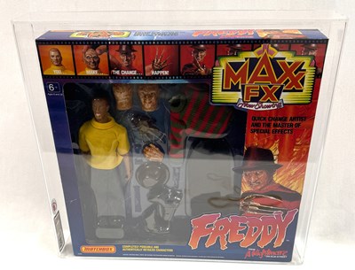 Lot 206 - Matchbox MAXX FX 1989 Freddy From A Nightmare on Elm Street figure set UKG Graded 85%