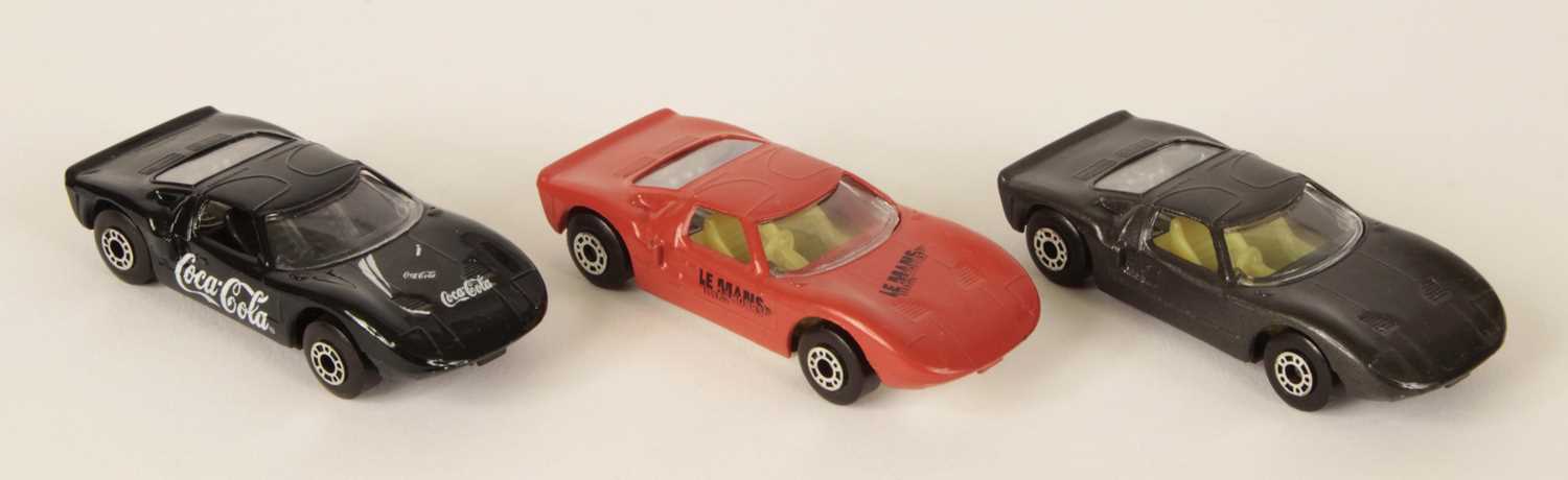 Lot 425 - Matchbox Superfast 3 x 41a Ford GT40 MADE IN BULGARIA MODELS
