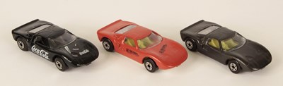 Lot 425 - Matchbox Superfast 3 x 41a Ford GT40 MADE IN BULGARIA MODELS