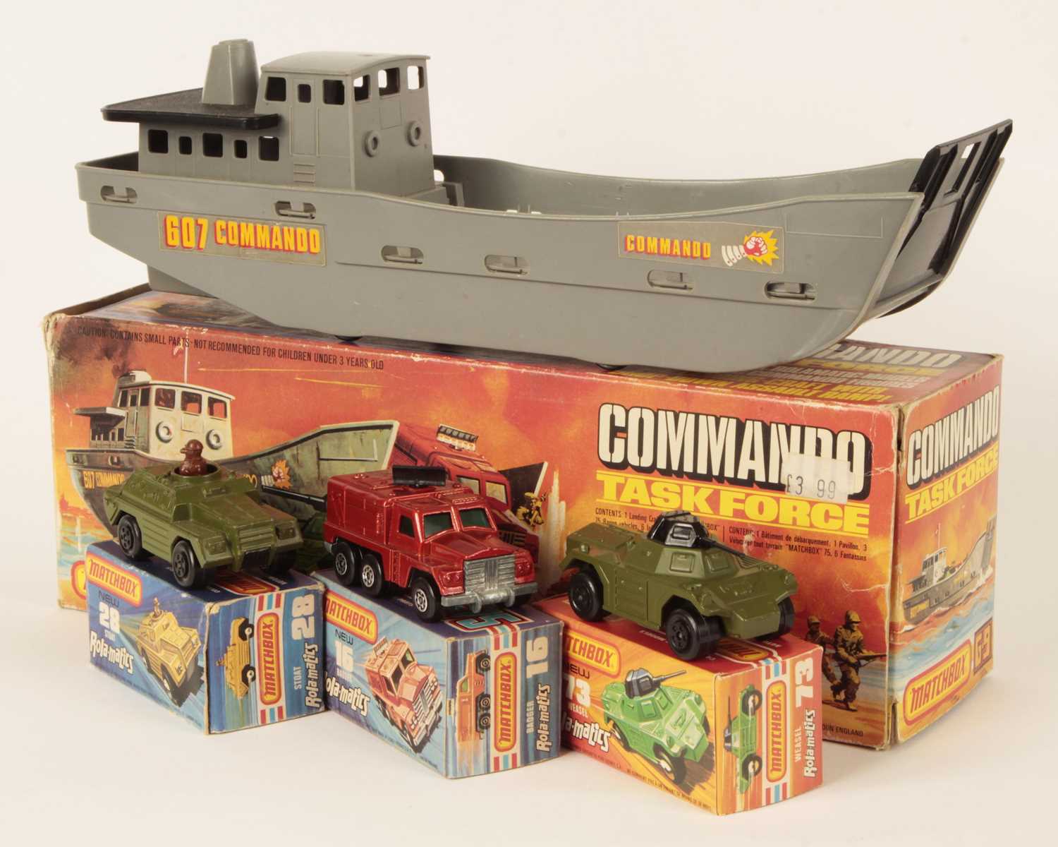 Lot 456 - Matchbox Superfast G-9 Commando Gift Set