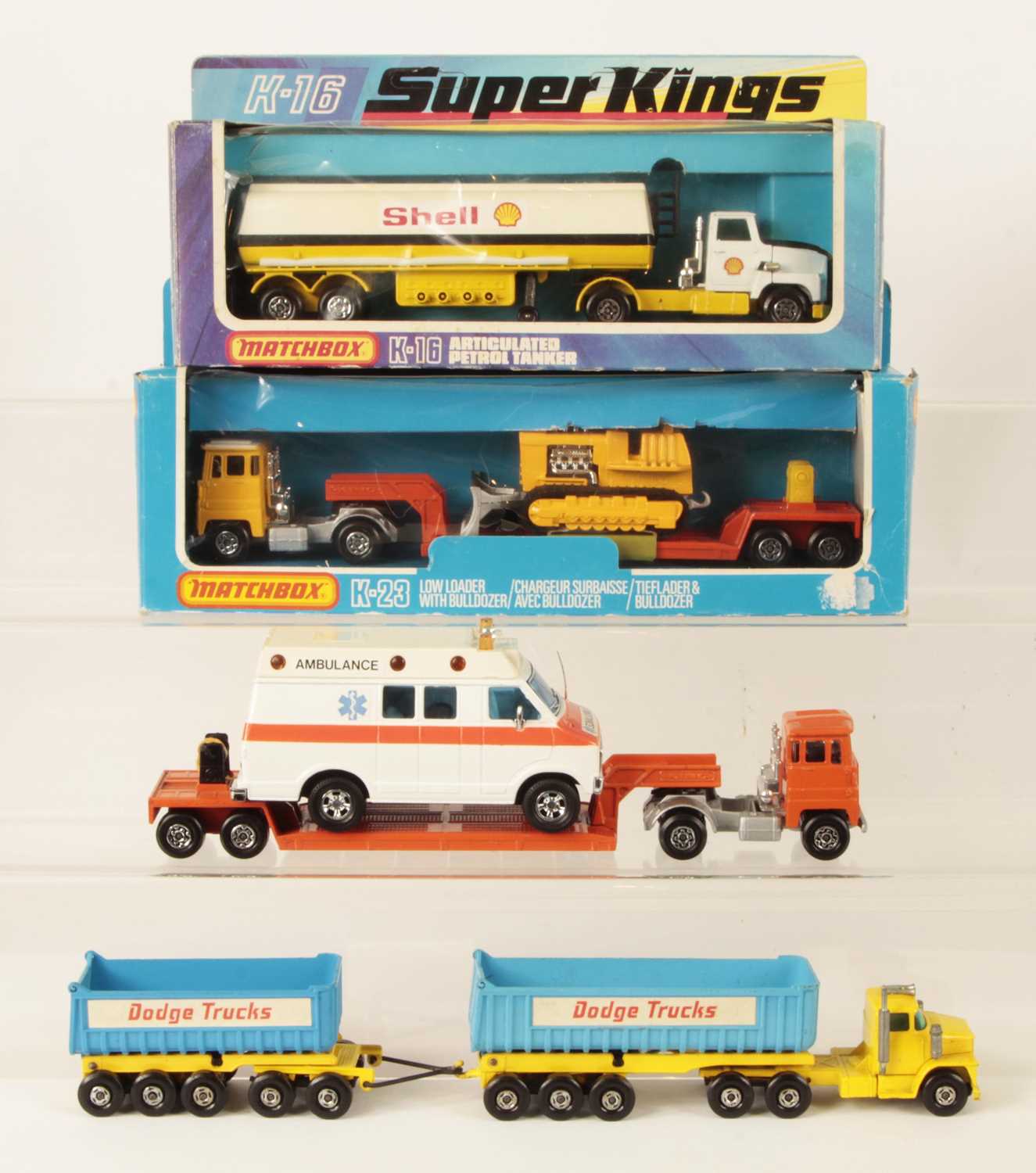 Lot 458 - Matchbox Super Kings Group of Commercial Vehicles