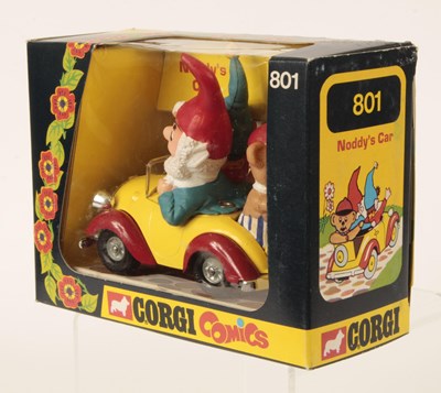 Lot 721 - Corgi Toys 801 Noddy's Car - with Noddy Big Ears & Tubby Bear
