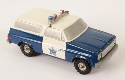 Lot 729 - Corgi Toys UNRELEASED CHEVY BLAZER POLICE CAR MODEL MAKERS PRE-PRODUCTION PROTOTYPE MODEL